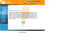 Tablet Screenshot of portrabajar.com.ar